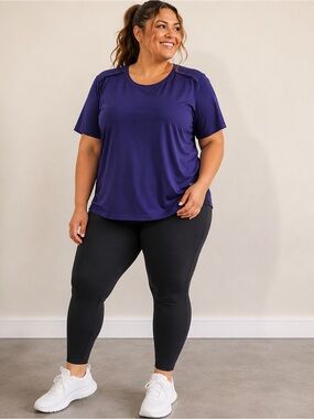 Champion C9 Women’s Purple Performance Athletic Tee XXL